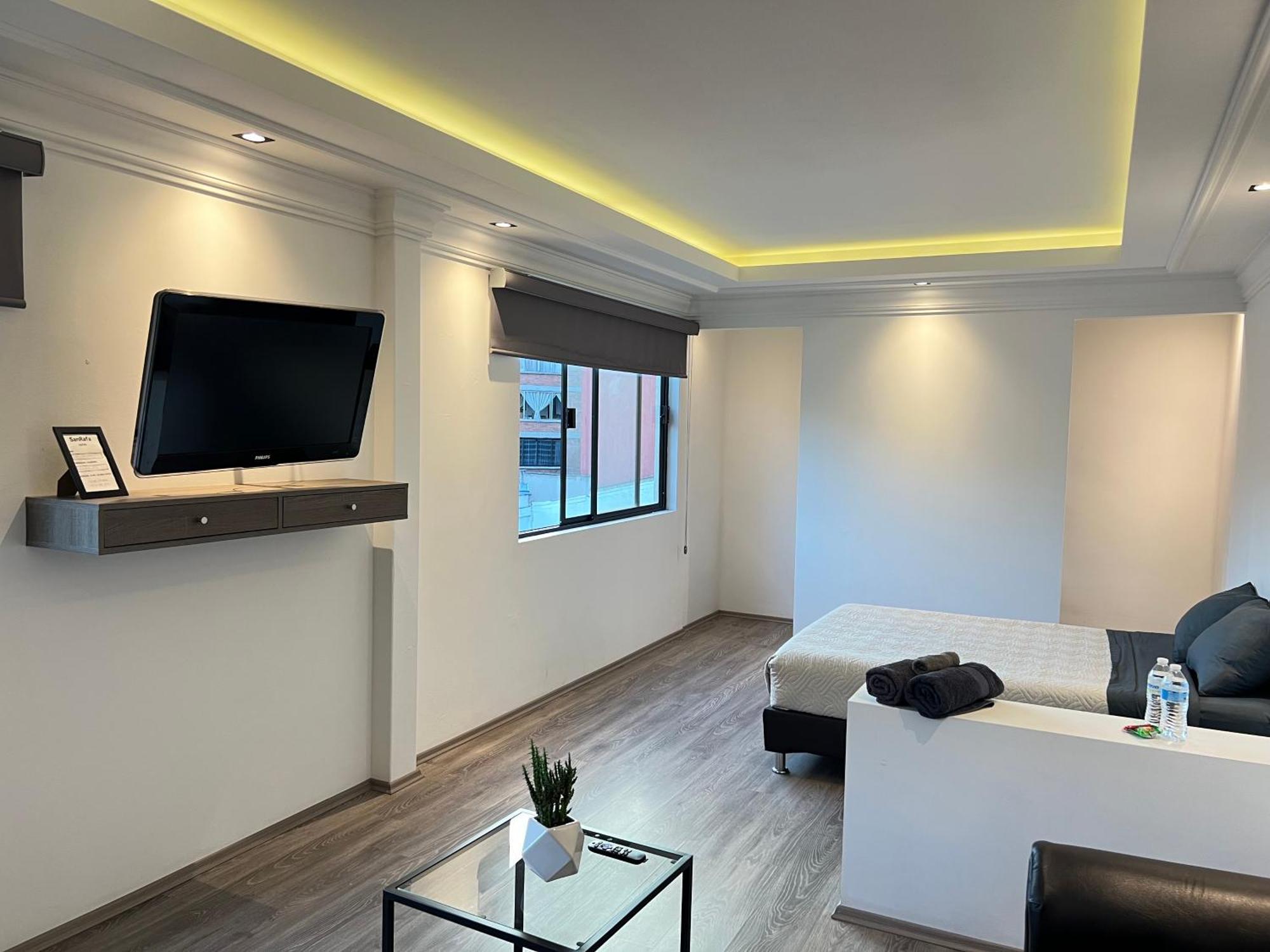 Sanrafa Home Office Suites メキシコシティ エクステリア 写真